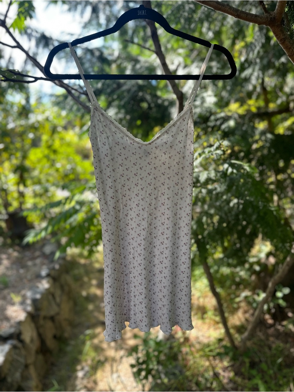 Cou Cou Organic Cotton Floral Nightgown | Ivory | S